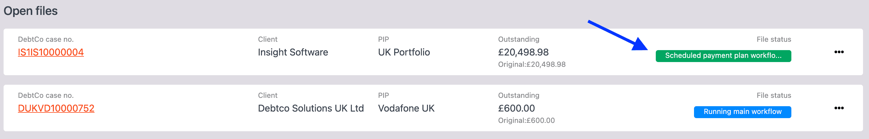 CollectIC Payment plan cancel